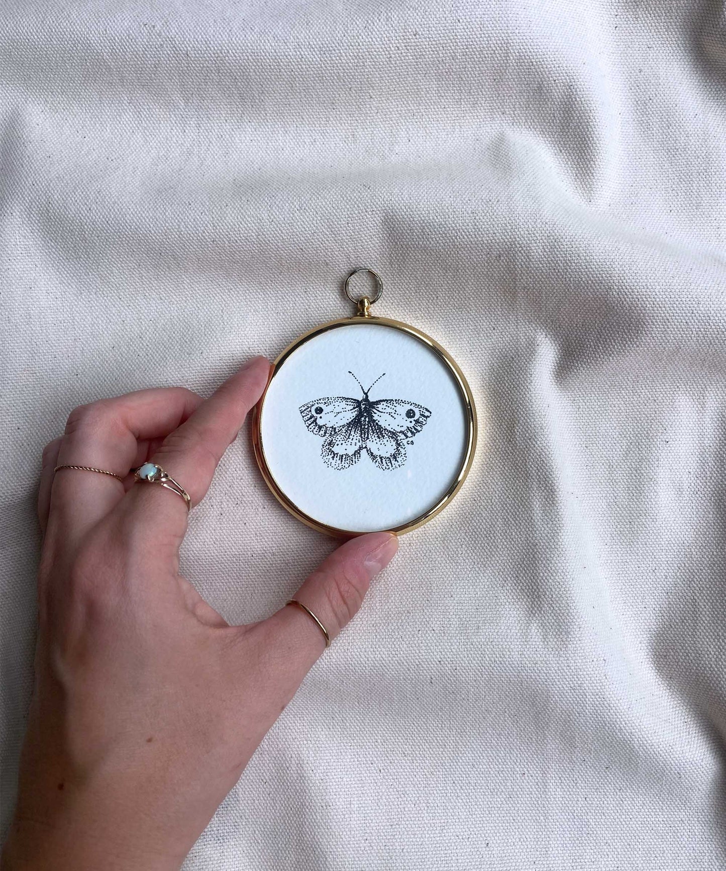 Butterfly framed original