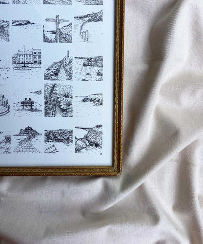 Cornwall moments framed original