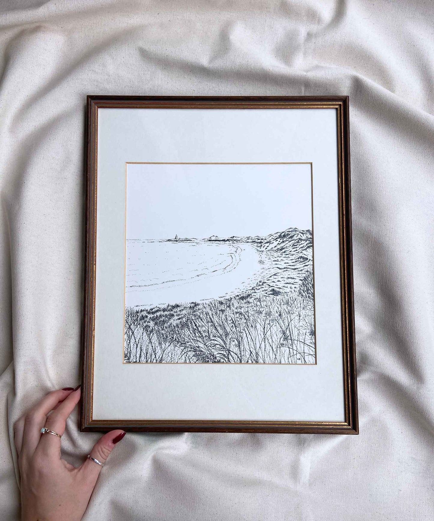 Lindisfarne framed original