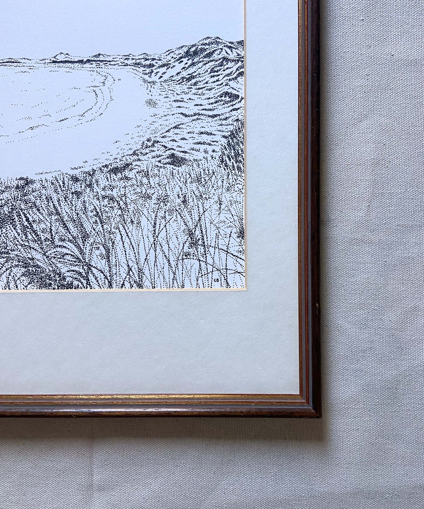 Lindisfarne framed original