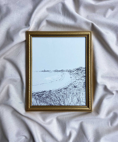 Northumberland framed print
