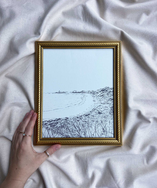 Northumberland framed print
