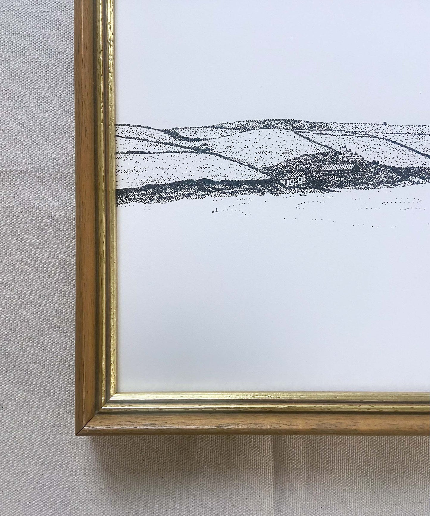 Padstow framed original