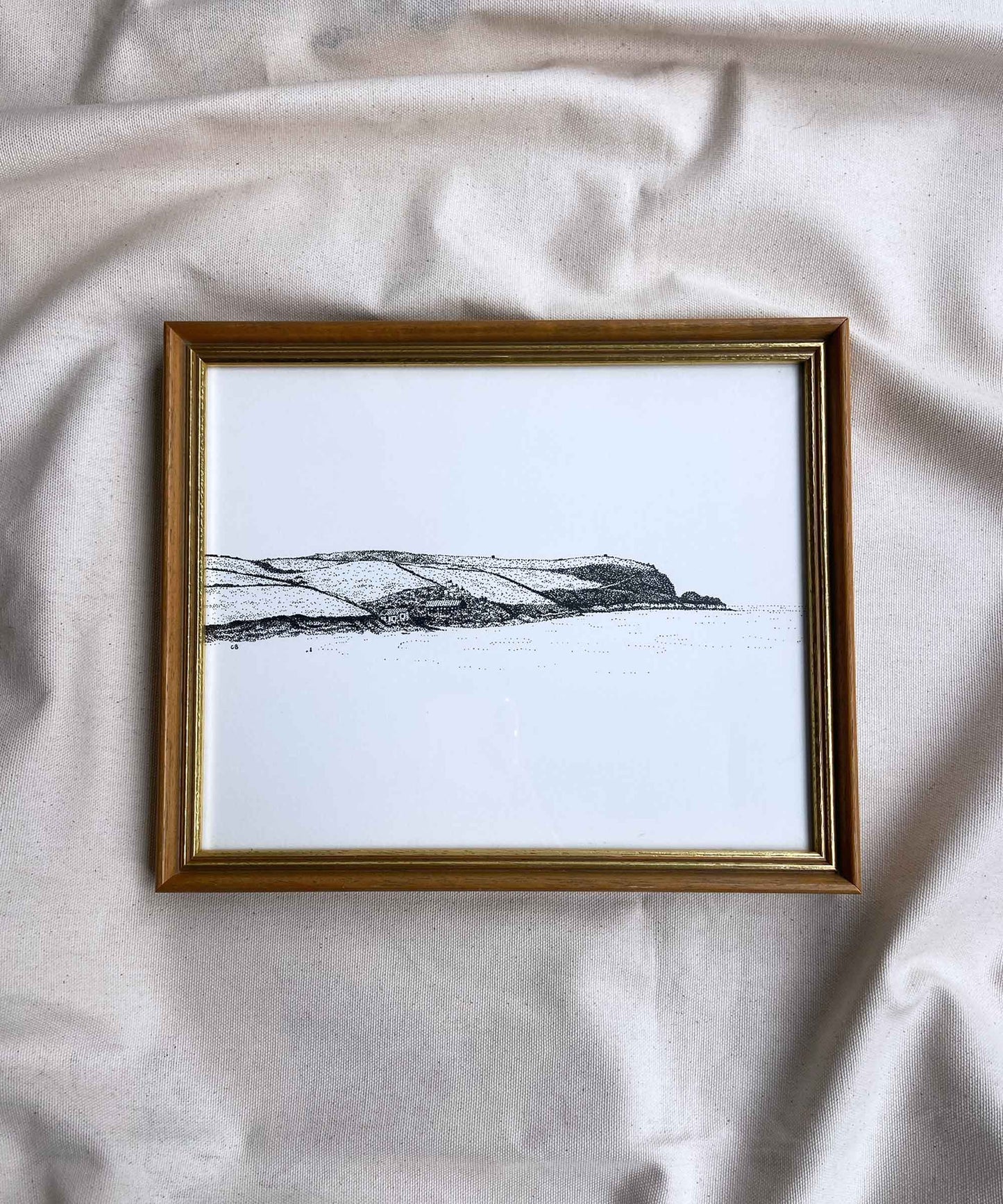 Padstow framed original